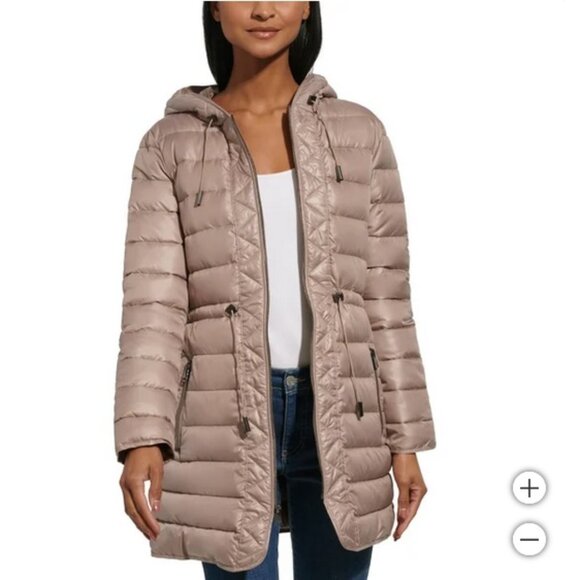 Kenneth Cole Ladies' Quilted Anorak Jacket NWT - Picture 3 of 5